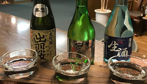 日本酒飲み比べプラン